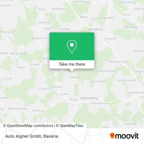 Auto Aigner Gmbh map