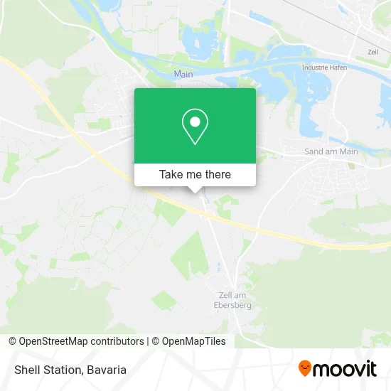 Shell Station map