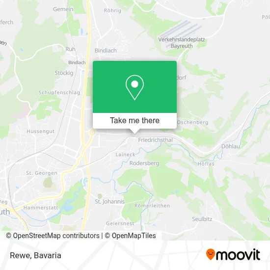Rewe map