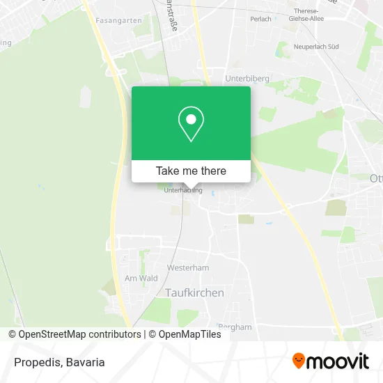 Propedis map