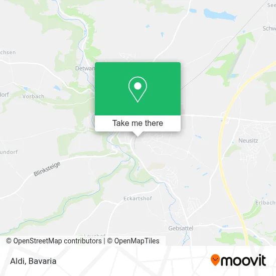 Aldi map