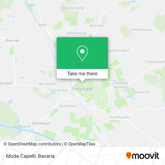 Moda Capelli map