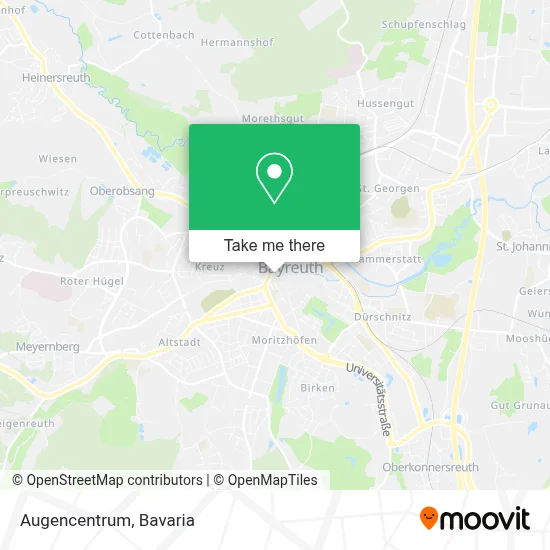 Augencentrum map
