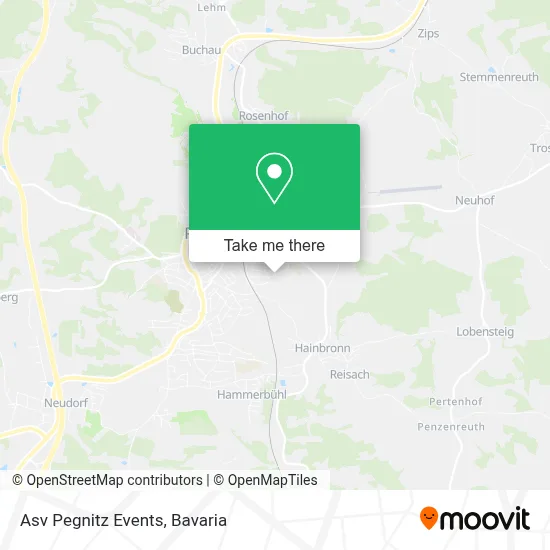 Asv Pegnitz Events map