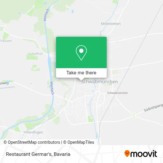 Restaurant Germar's map