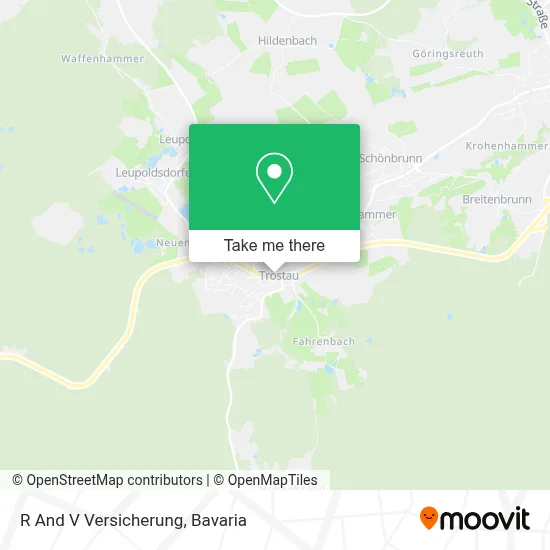 R And V Versicherung map