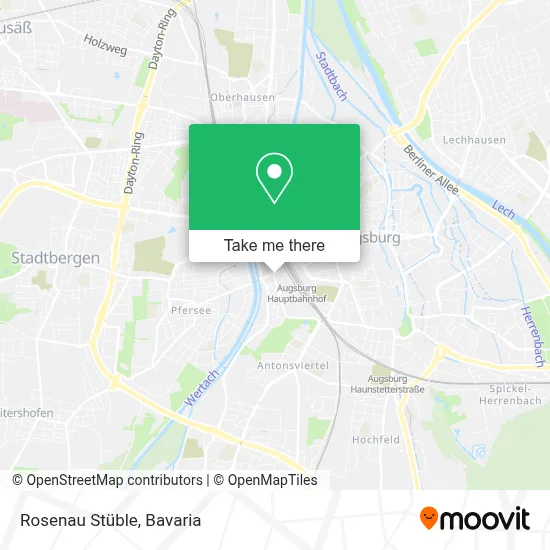 Rosenau Stüble map
