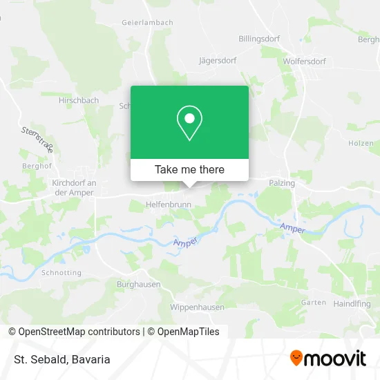 St. Sebald map