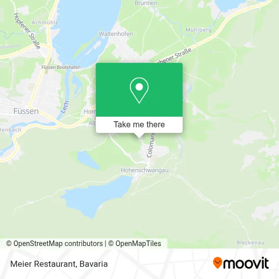 Meier Restaurant map