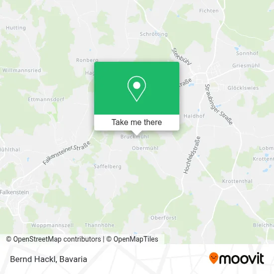 Bernd Hackl map