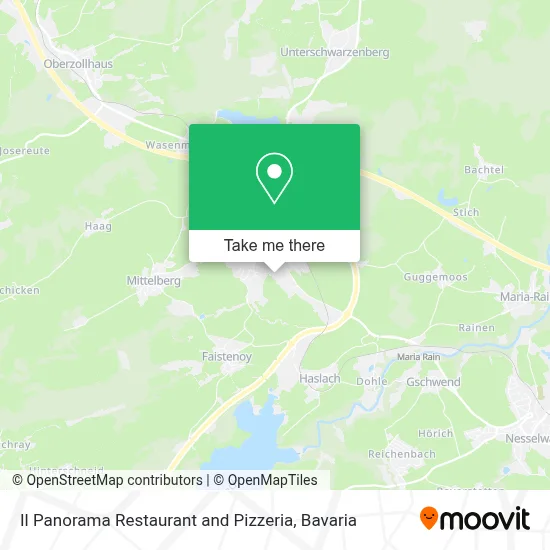 Ristorante Pizzeria Il Panorama map