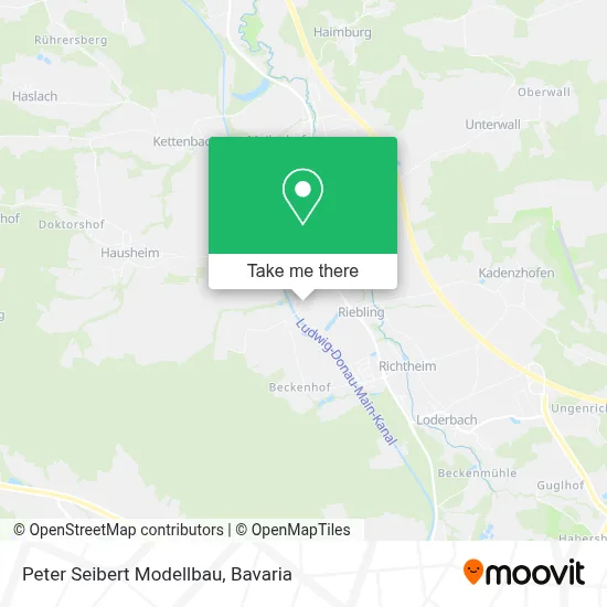 Peter Seibert Modellbau map