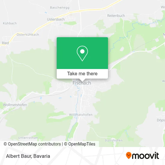 Albert Baur map