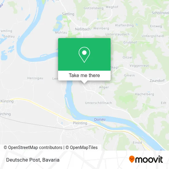 Deutsche Post map