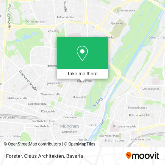 Forster, Claus Architekten map