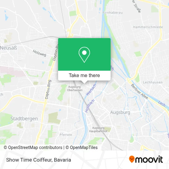 Show Time Coiffeur map