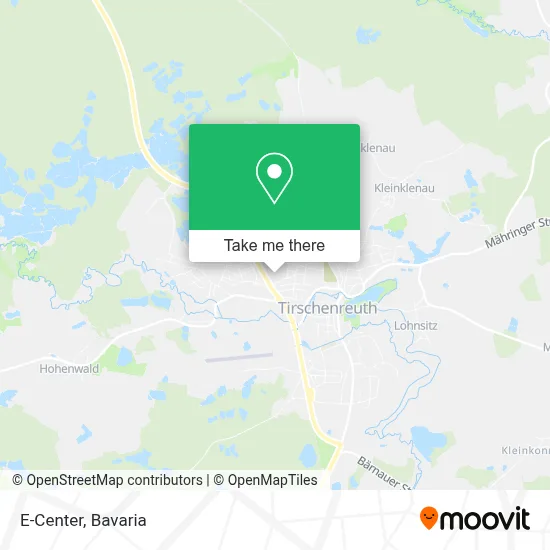 E-Center map