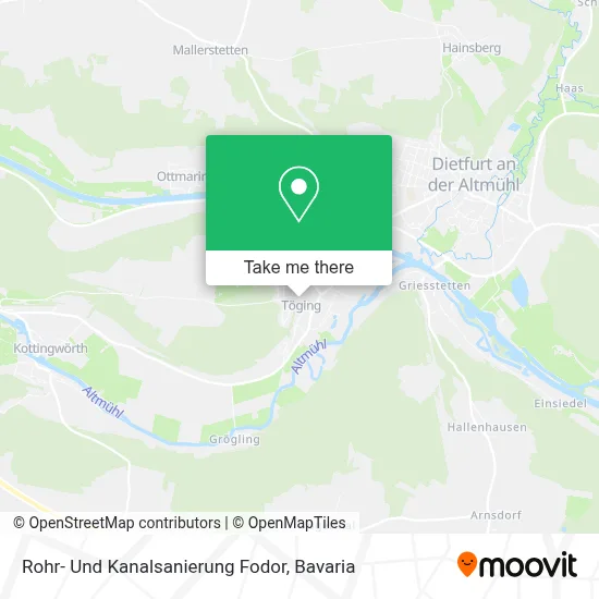 Rohr- Und Kanalsanierung Fodor map