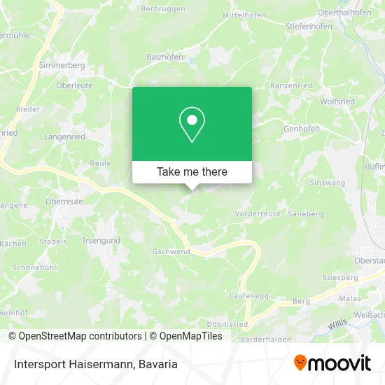 Intersport Haisermann map