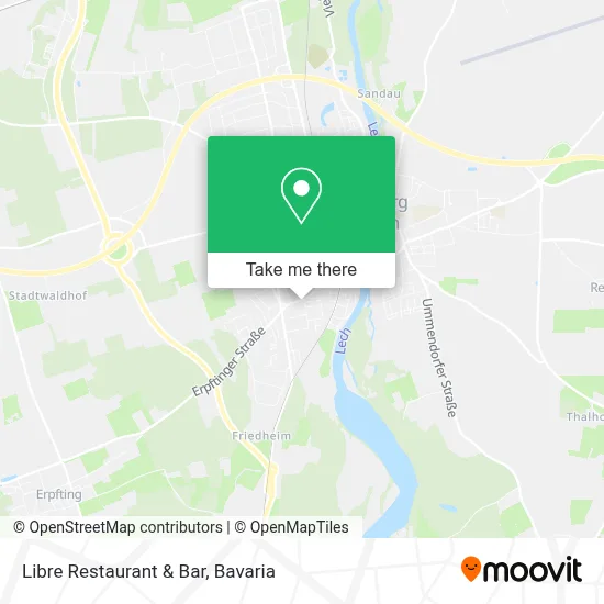 Libre Restaurant & Bar map