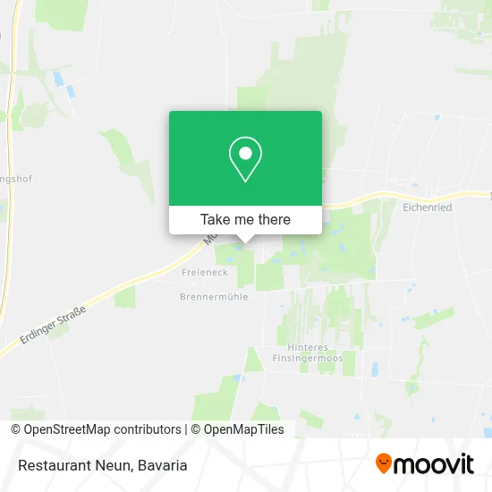 Restaurant Neun map