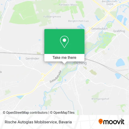 Rische Autoglas Mobilservice map