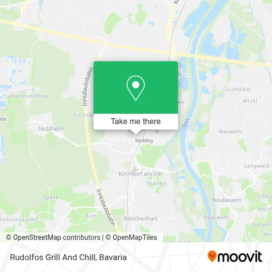 Rudolfos Grill And Chill map