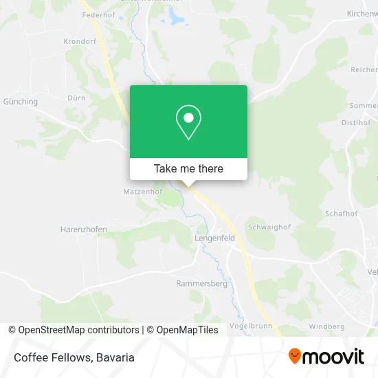 Coffee Fellows map