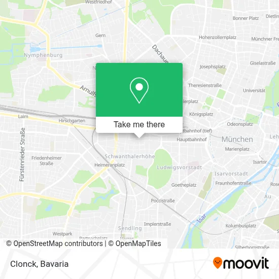 Clonck map