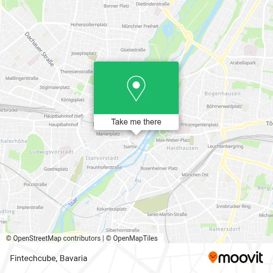 Fintechcube map