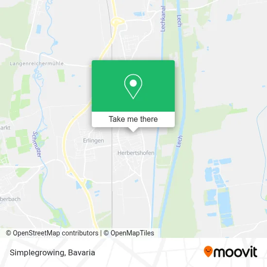Simplegrowing map