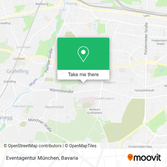 Eventagentur München map