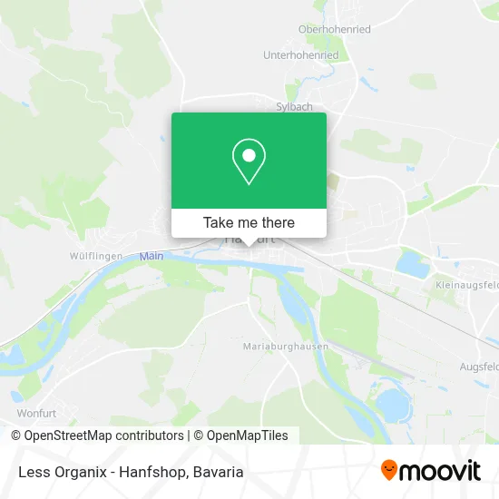 Less Organix - Hanfshop map