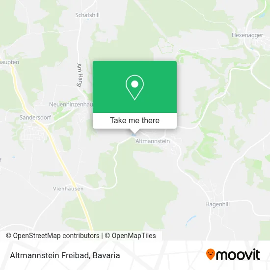 Altmannstein Freibad map