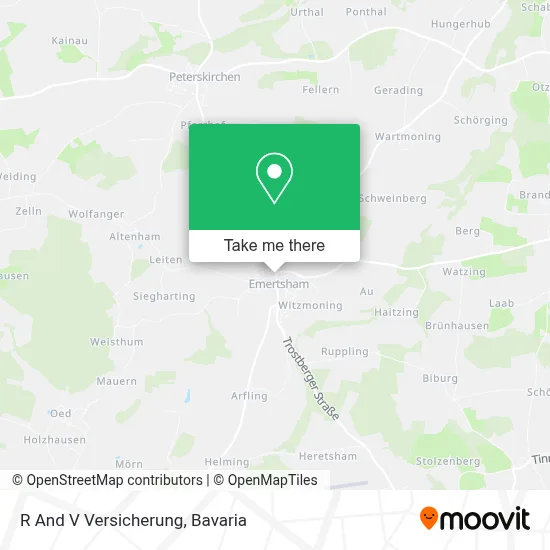 R And V Versicherung map