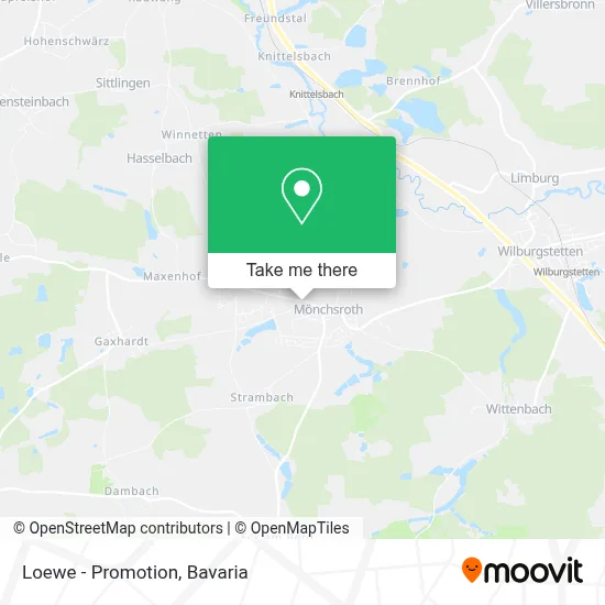 Loewe - Promotion map