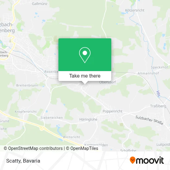Scatty map