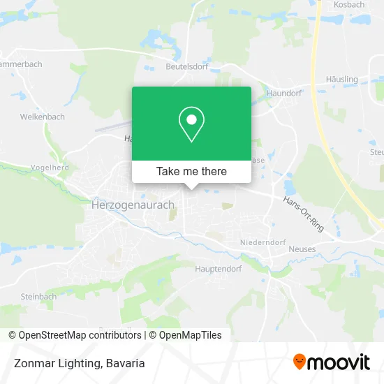 Zonmar Lighting map