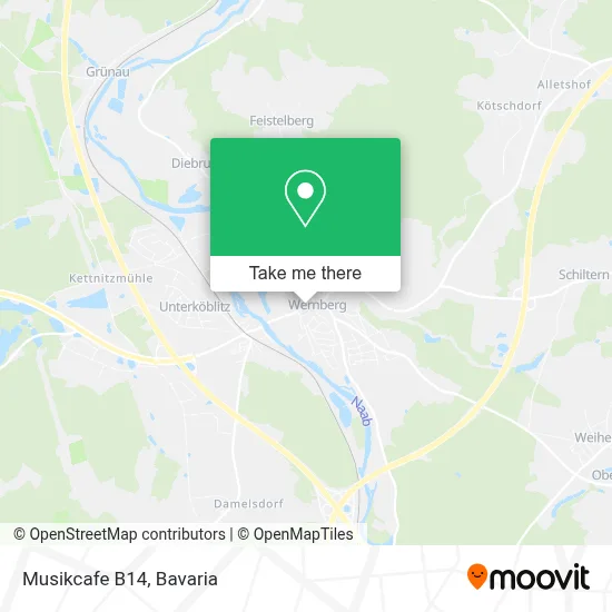 Musikcafe B14 map