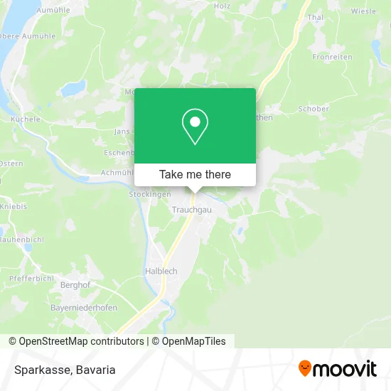 Sparkasse map