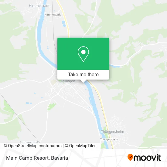 Main Camp Resort map