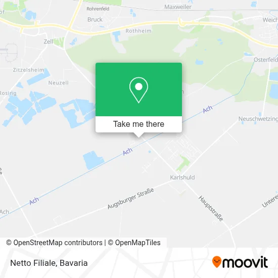 Netto Filiale map
