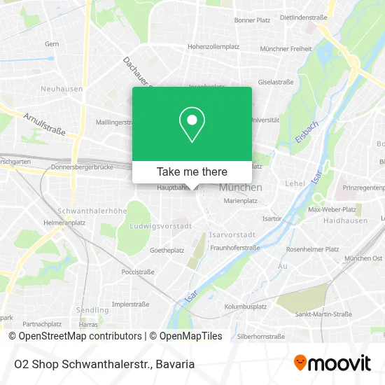 O2 Shop Schwanthalerstr. map