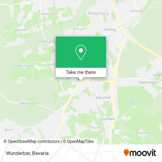Wunderbar map
