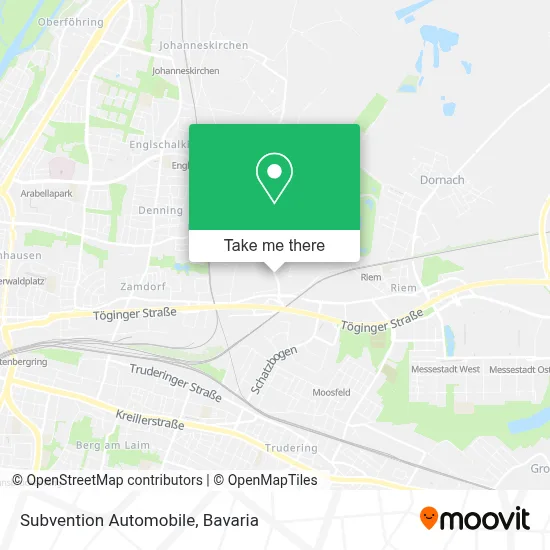 Subvention Automobile map