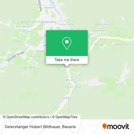 Geierstanger Hubert Bildhauer map