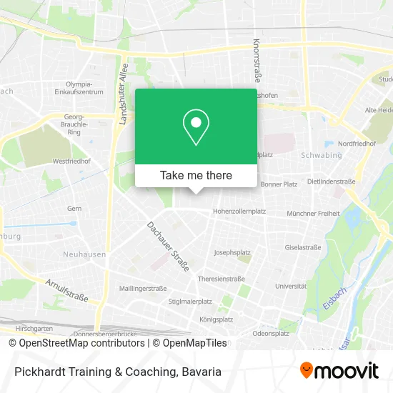 Pickhardt Training & Coaching map