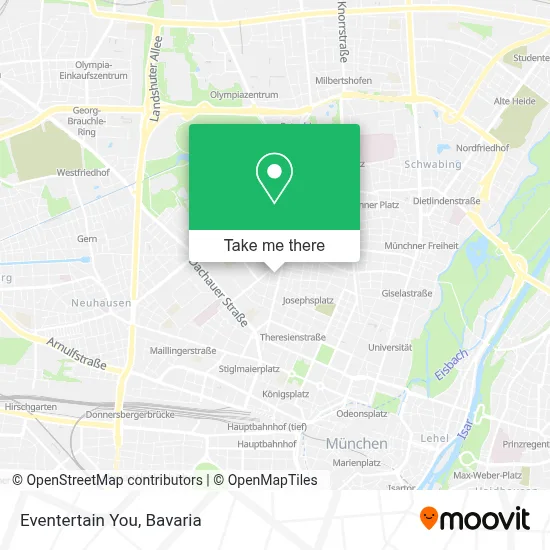 Eventertain You map