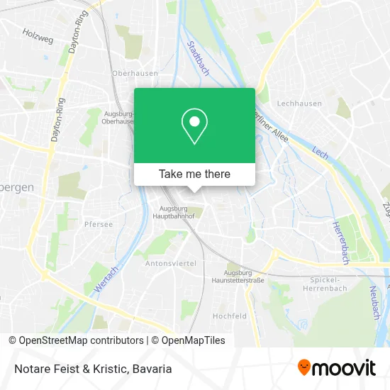 Notare Feist & Kristic map