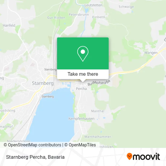 Starnberg Percha map